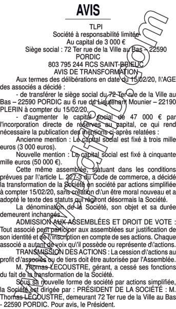Contenu publication