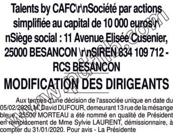 Contenu publication