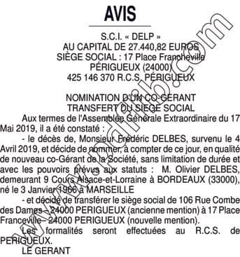 Contenu publication
