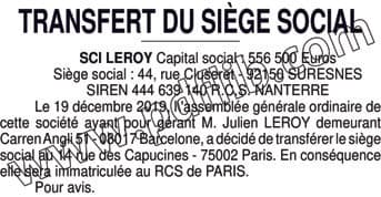 Contenu publication