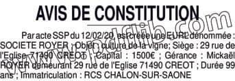 Contenu publication