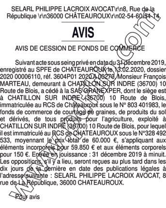 Contenu publication