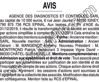 Contenu publication