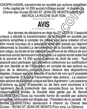 Contenu publication