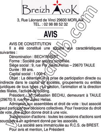 Contenu publication
