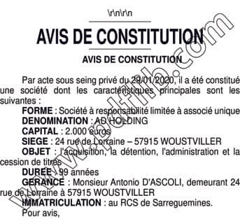 Contenu publication