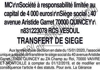 Contenu publication