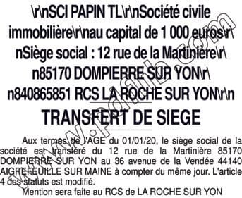 Contenu publication
