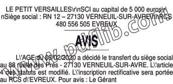 Contenu publication