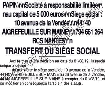 Contenu publication