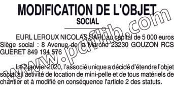 Contenu publication