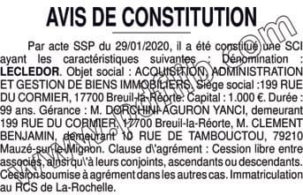Contenu publication
