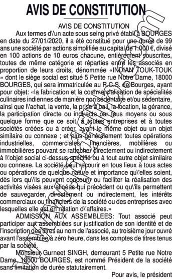 Contenu publication