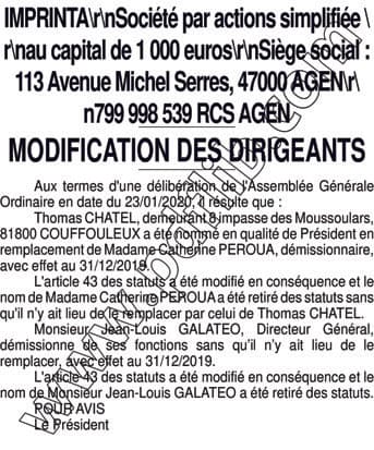 Contenu publication