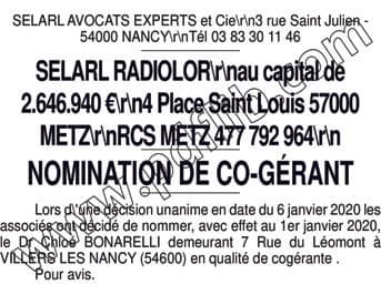Contenu publication