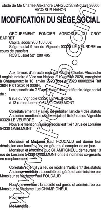 Contenu publication
