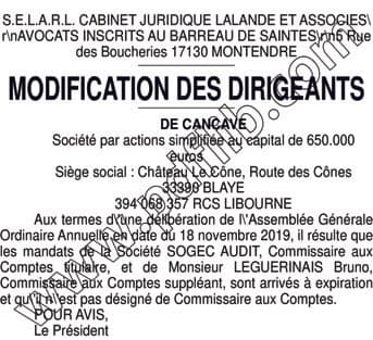 Contenu publication