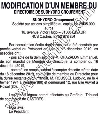 Contenu publication
