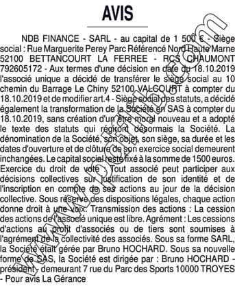 Contenu publication