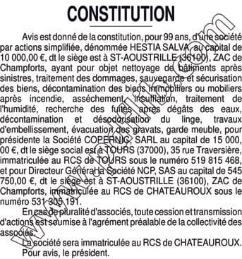 Contenu publication