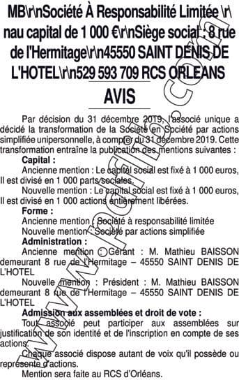 Contenu publication