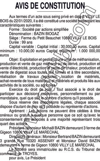 Contenu publication