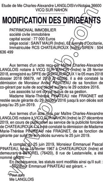 Contenu publication