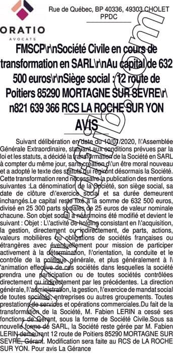 Contenu publication
