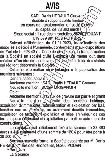 Contenu publication