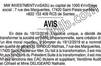 Contenu publication