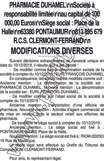 Contenu publication