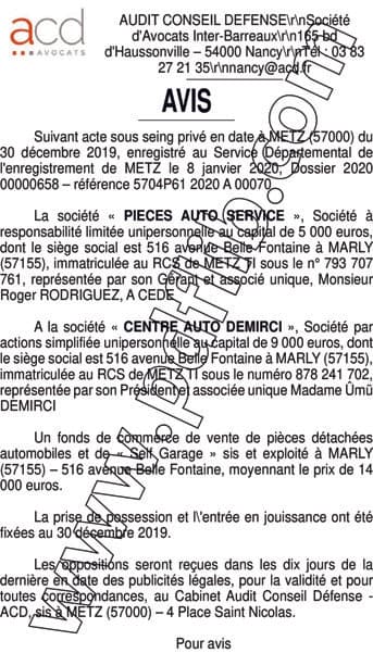 Contenu publication