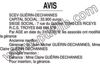 Contenu publication