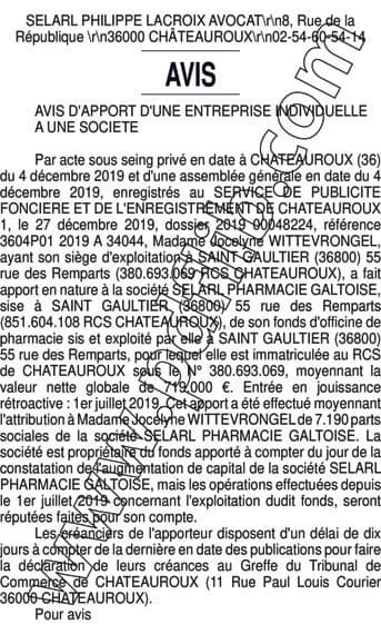 Contenu publication
