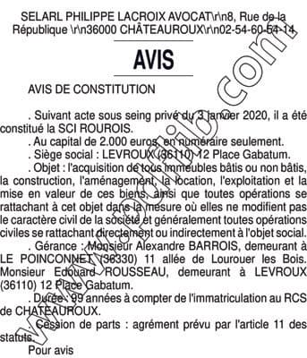 Contenu publication