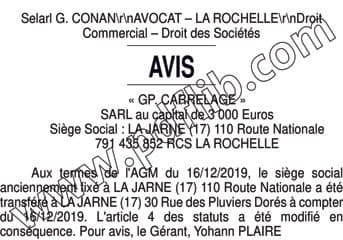 Contenu publication