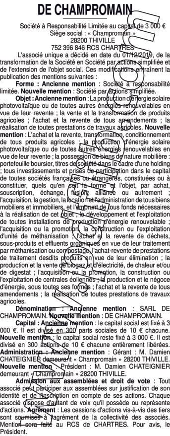 Contenu publication