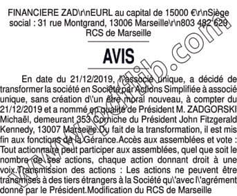 Contenu publication