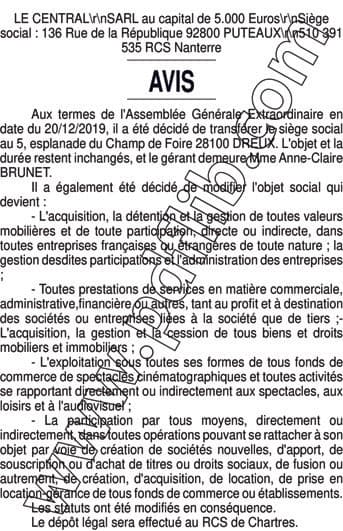 Contenu publication
