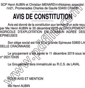 Contenu publication