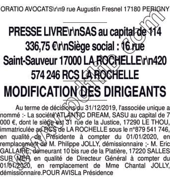 Contenu publication