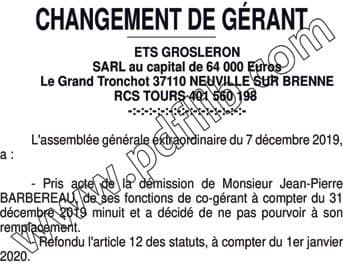 Contenu publication