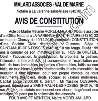 Contenu publication