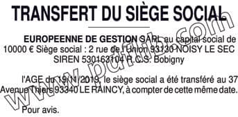 Contenu publication