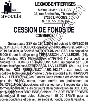Contenu publication