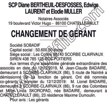 Contenu publication