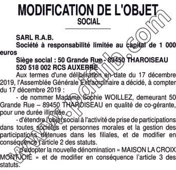 Contenu publication