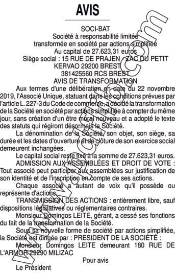 Contenu publication