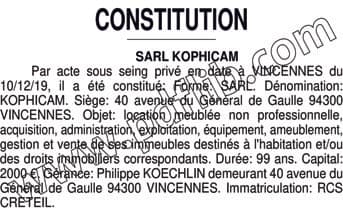 Contenu publication