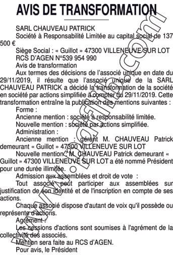Contenu publication